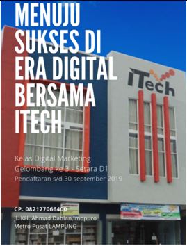 keunggulan kampus Itech