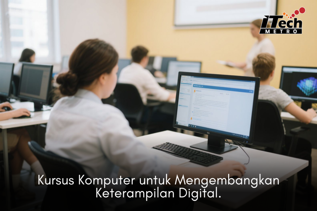 Kursus Komputer untuk Mengembangkan Keterampilan Digital.