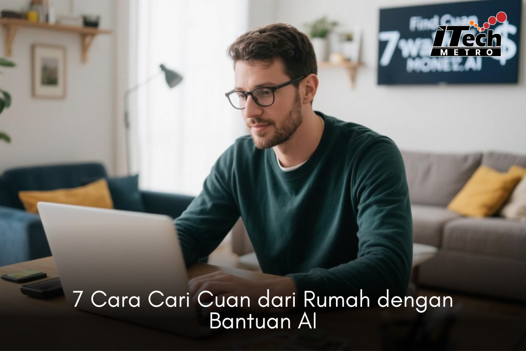 7 Cara Cari Cuan dari Rumah dengan bantuan AI
