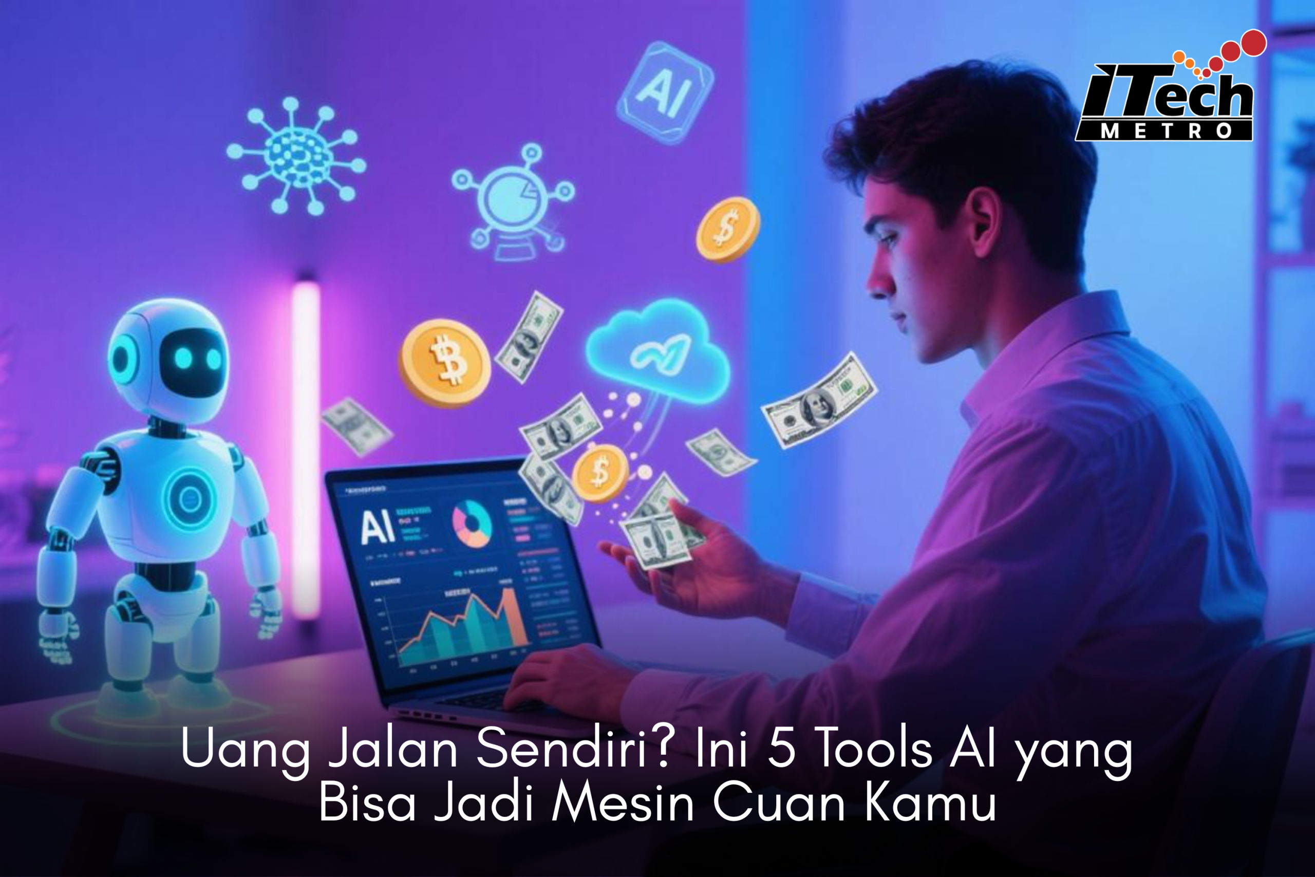Uang Jalan Sendiri Ini 5 Tools AI yang Bisa Jadi Mesin Cuan Kamu